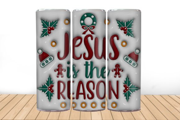 3D Inflated Jesus is the Reason Crafts