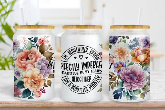 Flower Christian Tumbler 16oz Png