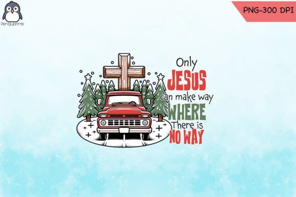 Jesus Makes Way Christmas PNG & Crafts