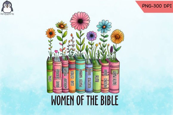 Women of Bible Christian PNG for Crafts